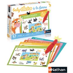 JEU BABY ELECTRO ANIMAUX DE LA FERME